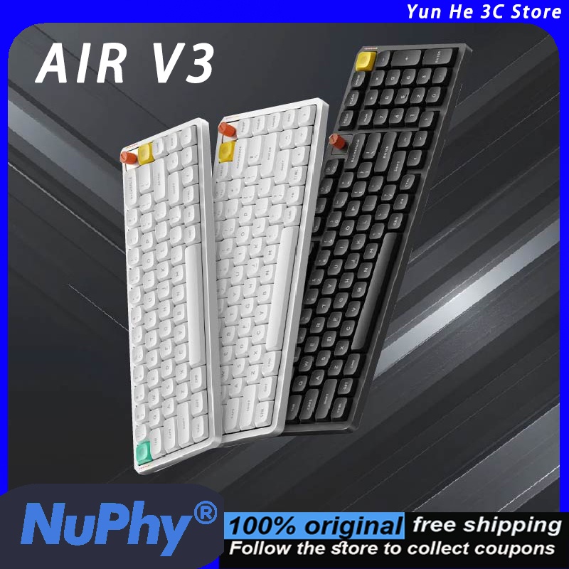 NuPhy Air V3 Low Profile Mecha - Gaming Keyboard That Is Quiet ulasan dan harga