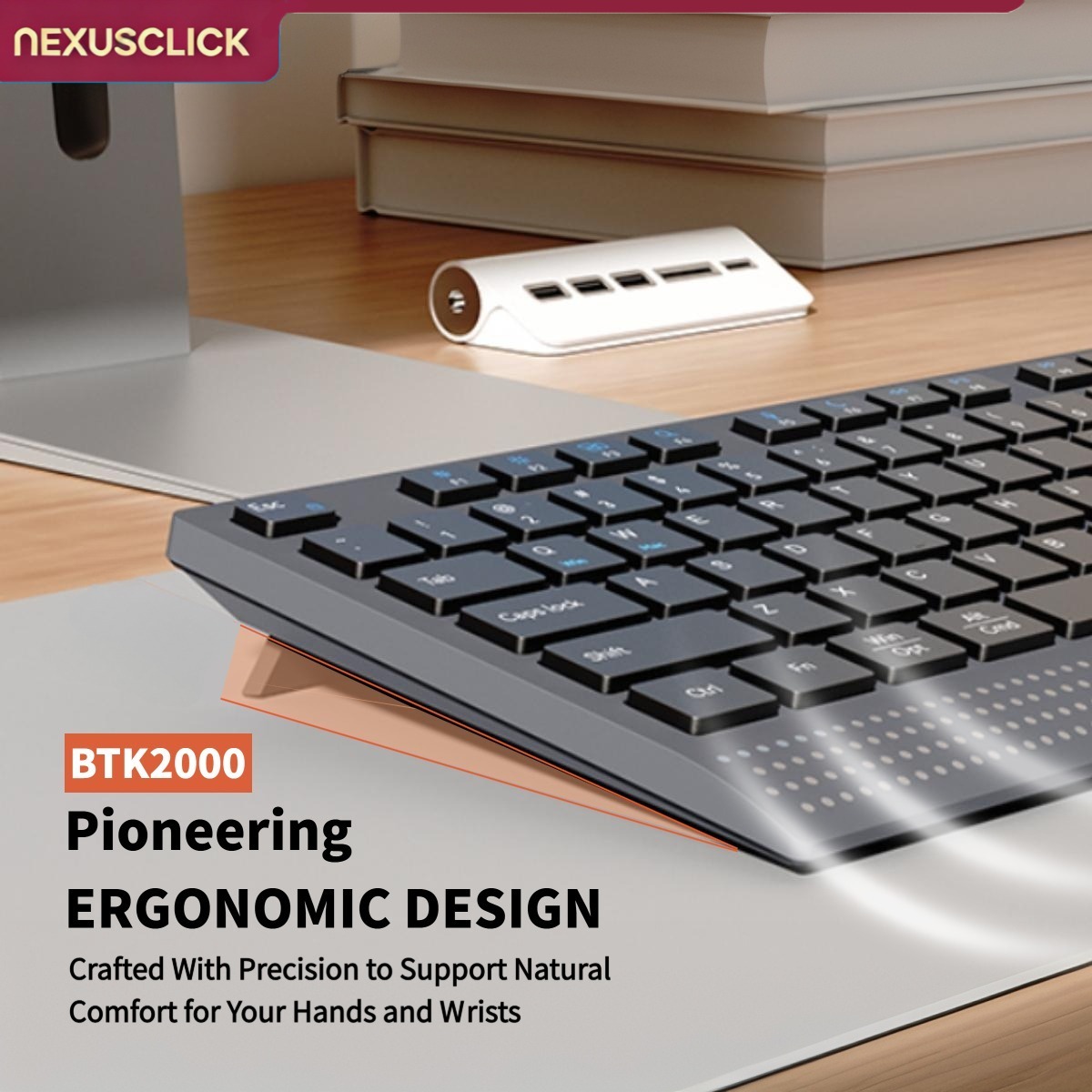NexusClick Russian/English lay - Gaming Keyboard That Is Quiet ulasan dan harga