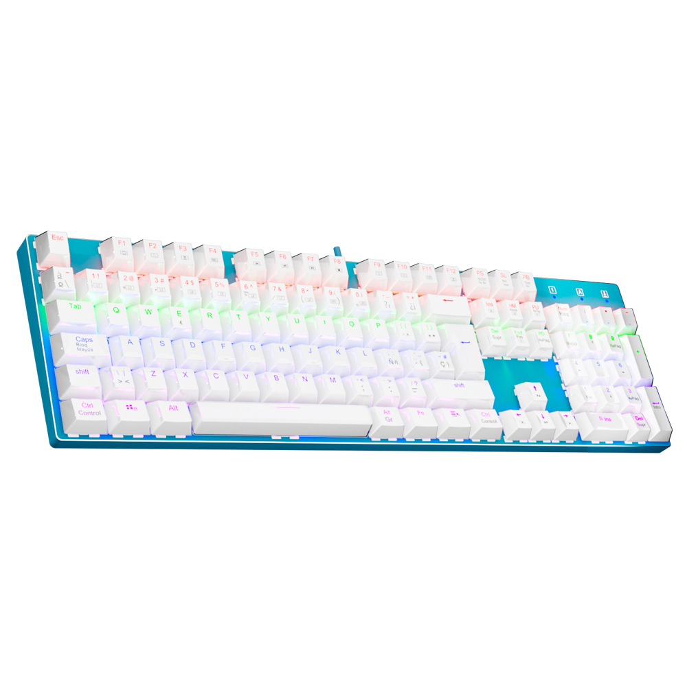 E-YOOSO Z88 Rainbow FALCON USB - Gaming Keyboard Blue Switches ulasan dan harga