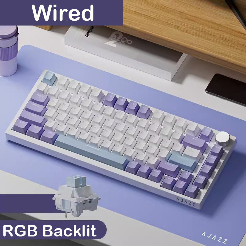 AJAZZ AK820 Gaming Keyboard, G - Gaming Keyboard Blue Switches ulasan dan harga