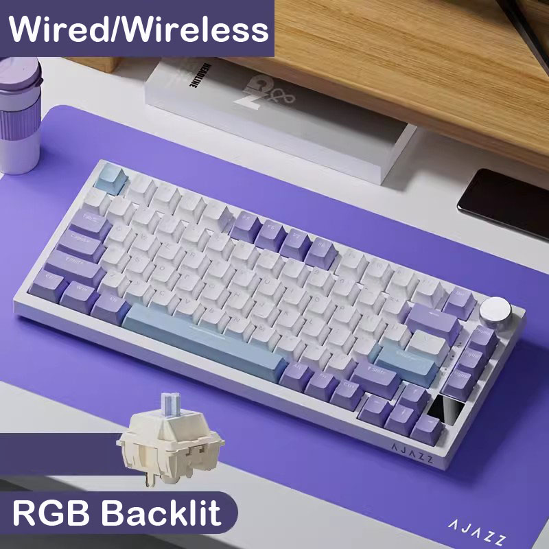 AJAZZ AK820 Gaming Keyboard, G - Gaming Keyboard Blue Switches ulasan dan harga