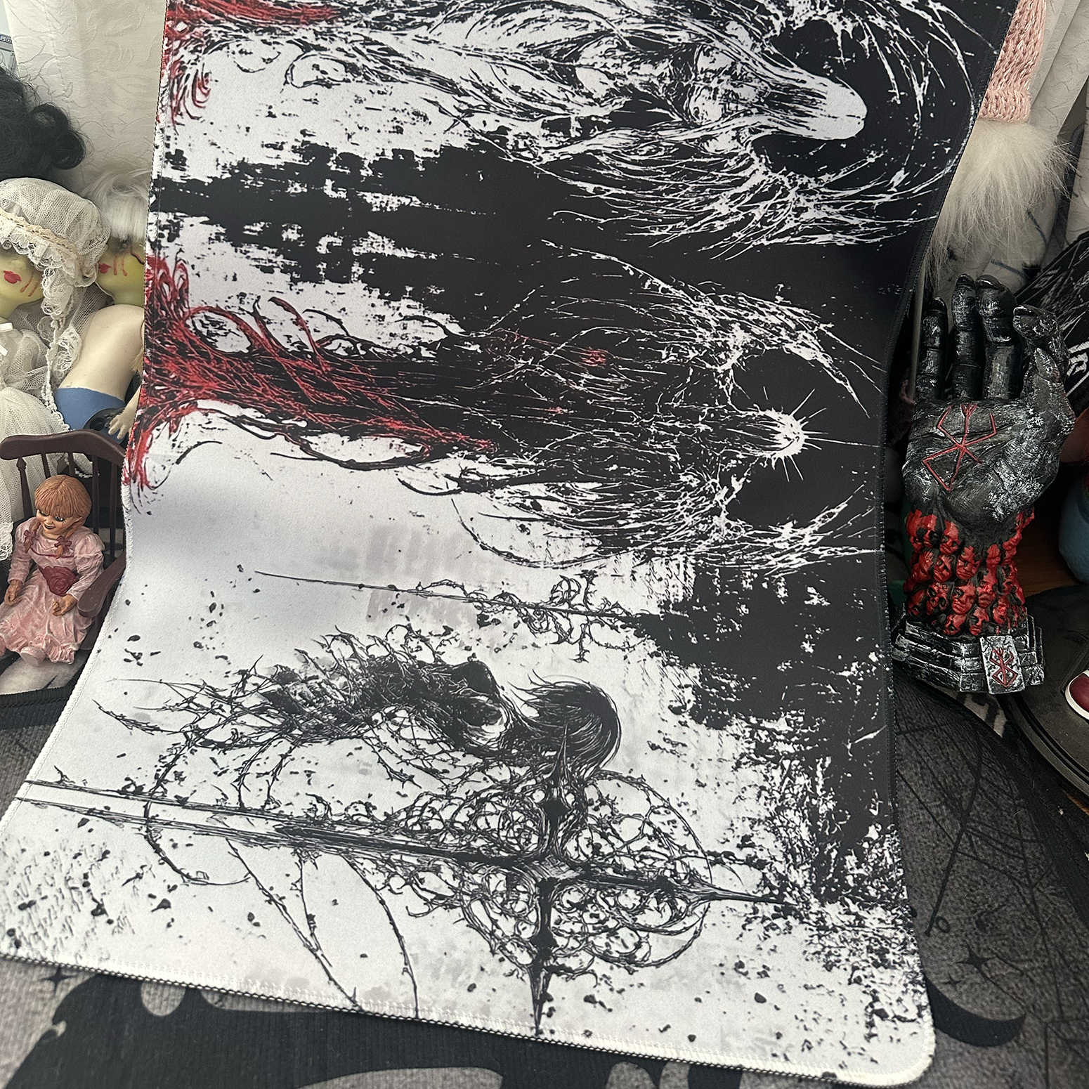 Dark Angel Art Design Large Si - Gaming Keyboard And Mouse ulasan dan harga