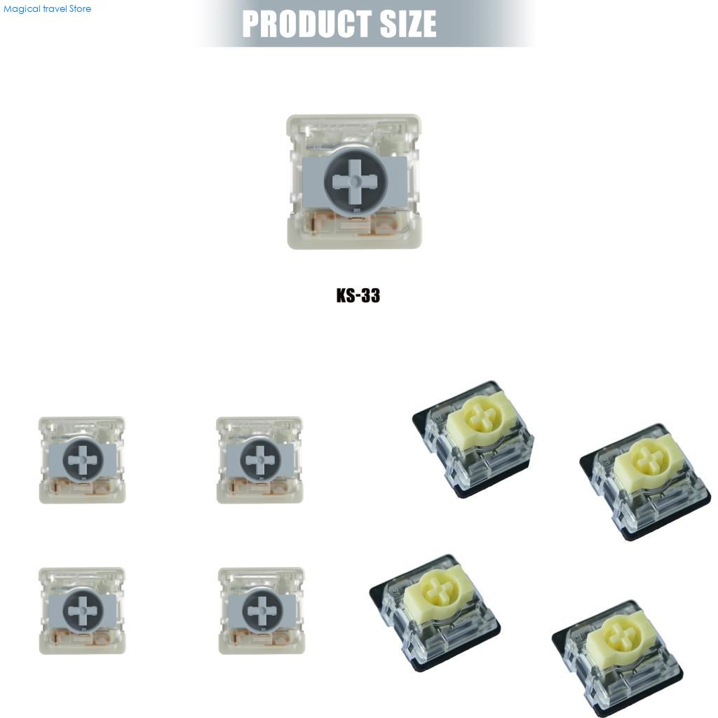 N2UB 4pcs Low Profile Mechanic - Gaming Keyboard That Is Quiet ulasan dan harga