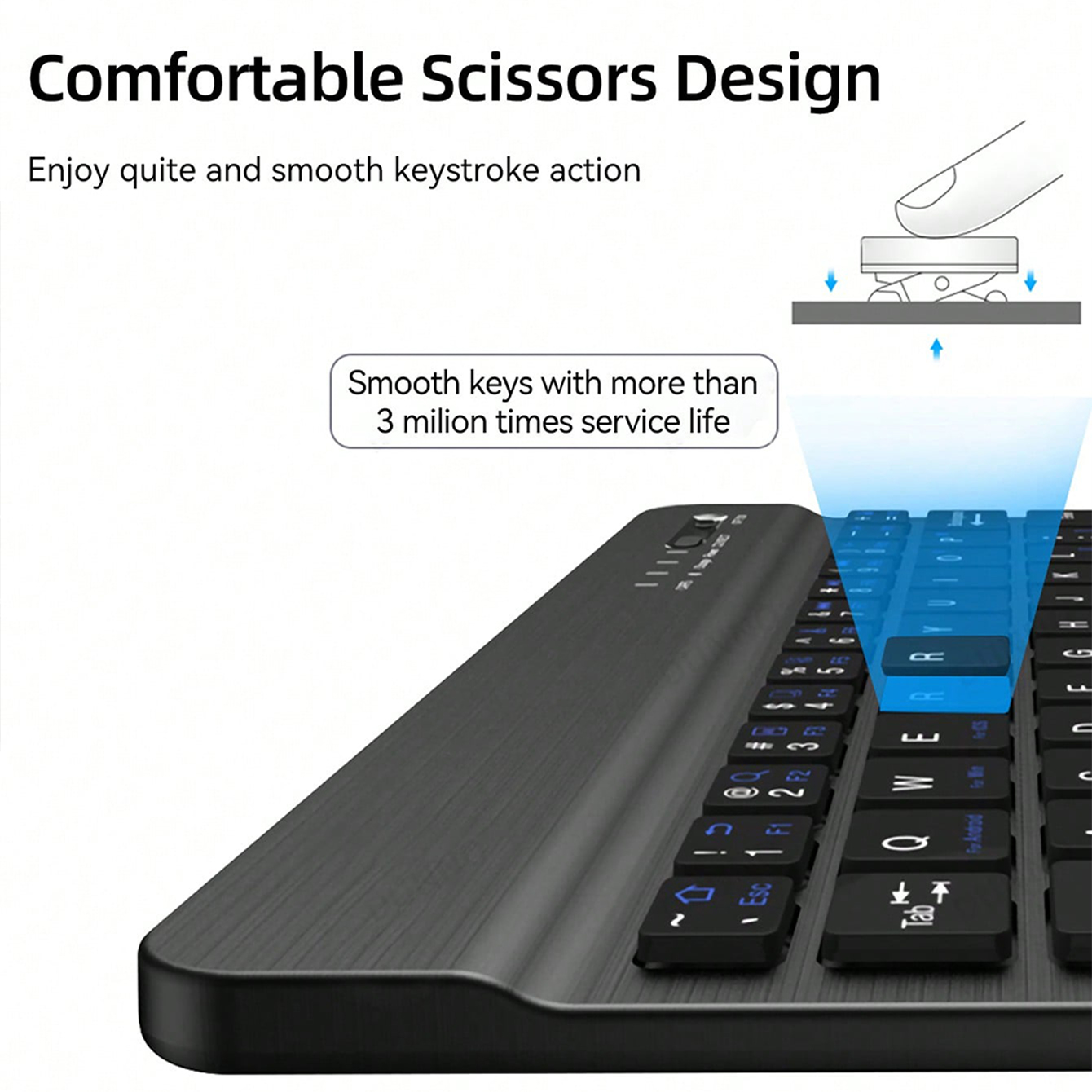 Multilingual Keyboard For Tabl - Gaming Keyboard And Mouse Wireless ulasan dan harga