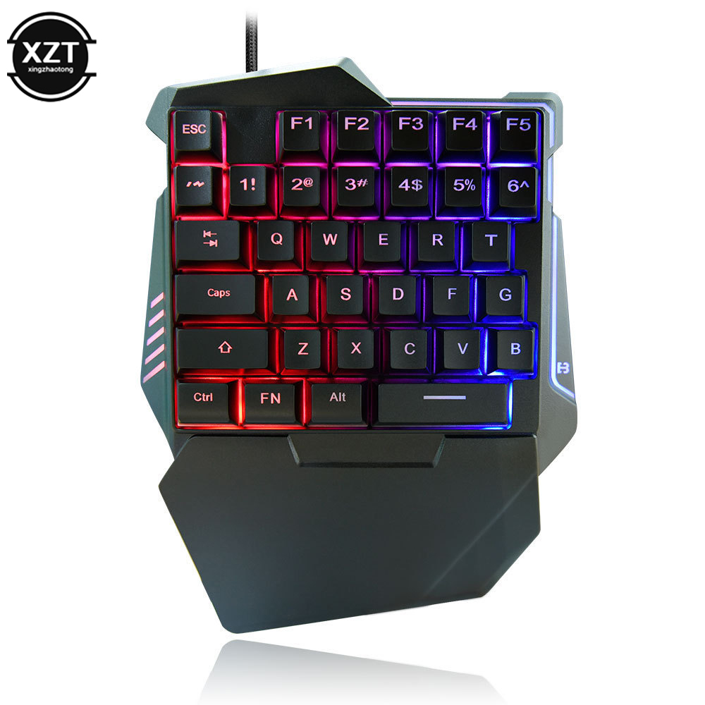 USB One-handed Keyboard Gaming - Gaming Keyboard Half ulasan dan harga