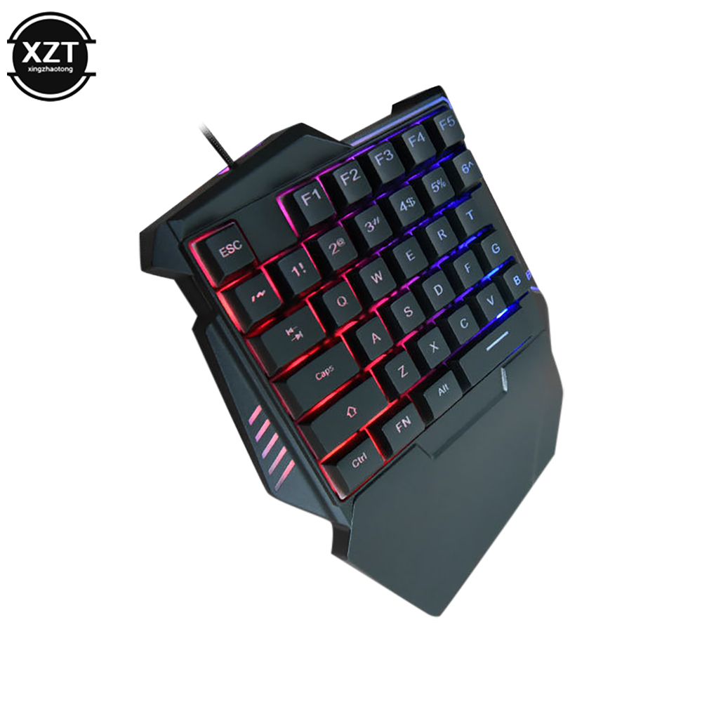 USB One-handed Keyboard Gaming - Gaming Keyboard Half ulasan dan harga