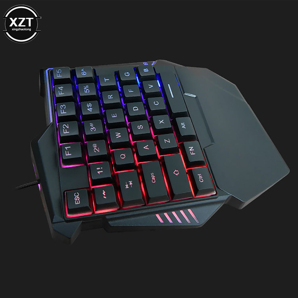 USB One-handed Keyboard Gaming - Gaming Keyboard Half ulasan dan harga