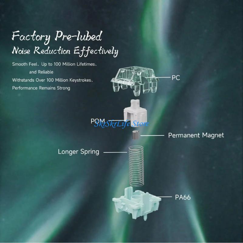 E65E Precise Switches For Gami - Gaming Keyboard That Is Quiet ulasan dan harga