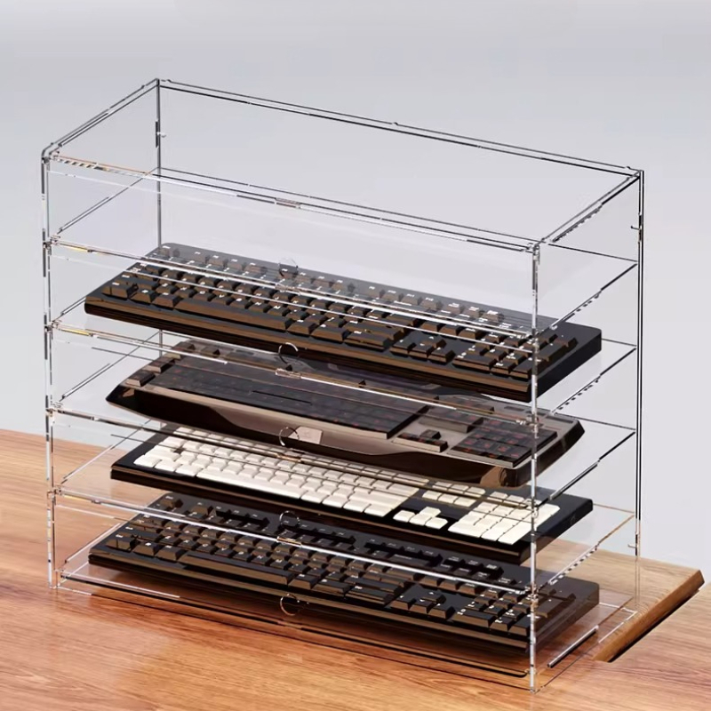 Premium Clear Acrylic Dustproo - Gaming Keyboard Types ulasan dan harga