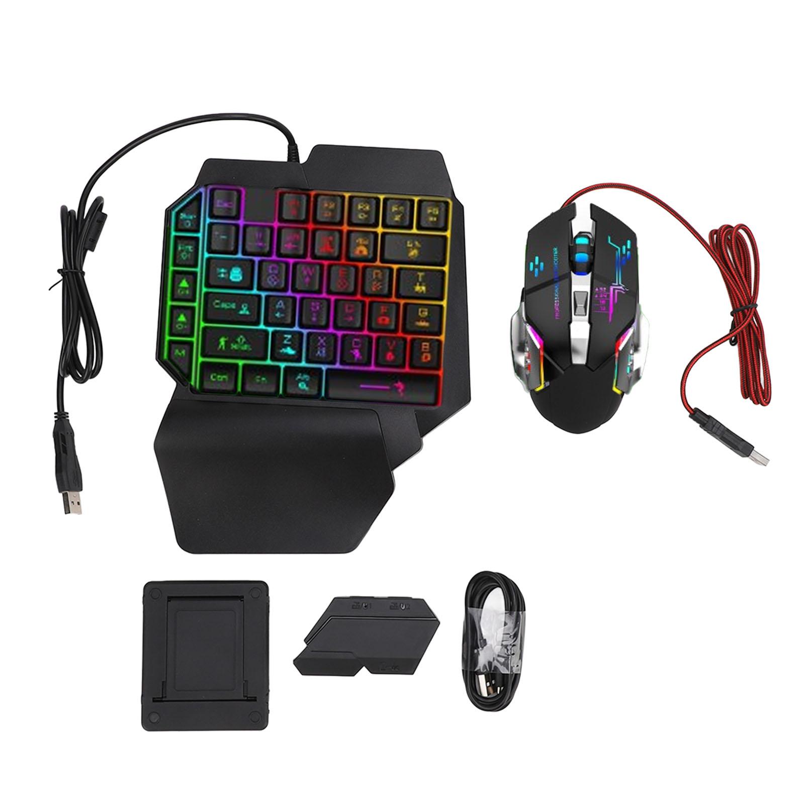 Keyboard Mouse Converter Set R - Gaming Keyboard Half ulasan dan harga