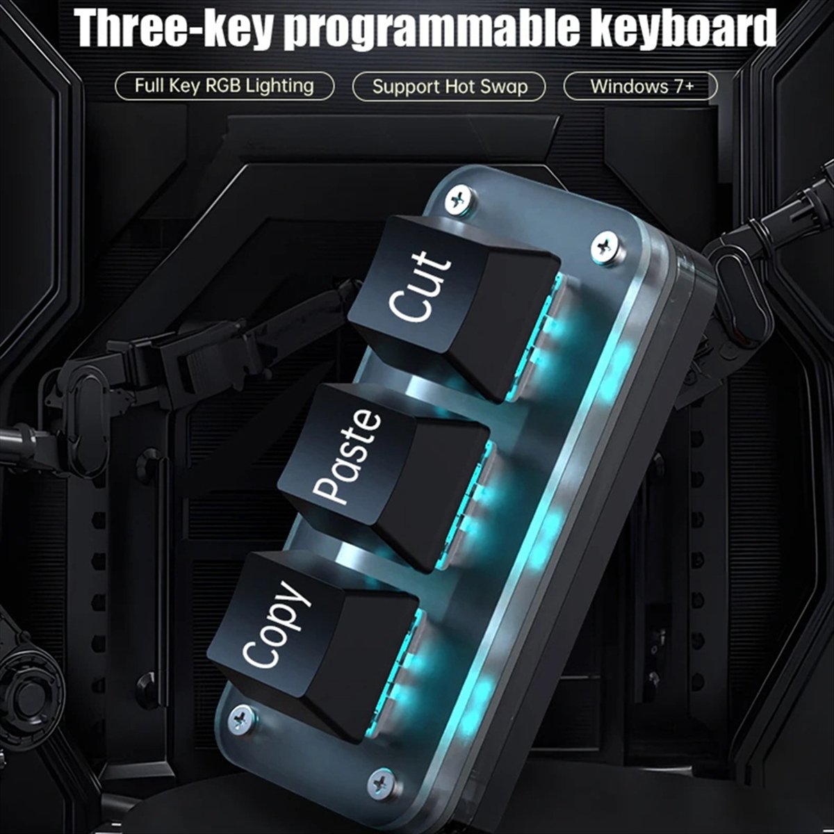 doyou 3 Keys Macro Programming - Gaming Keyboard Types ulasan dan harga