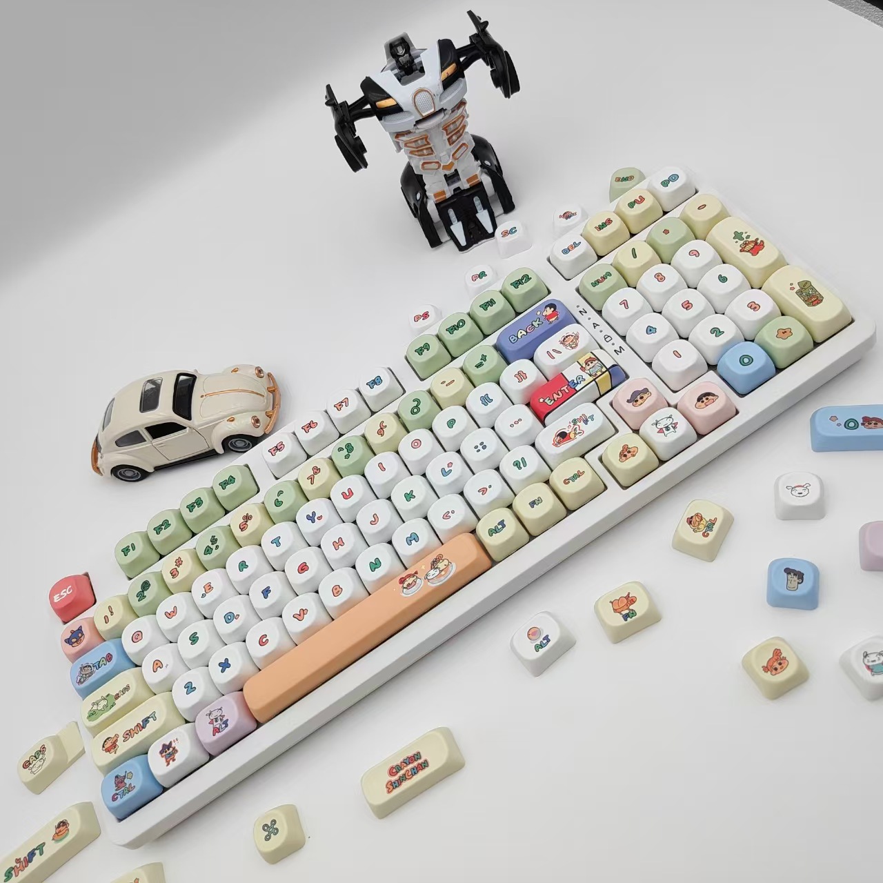 Crayon Shin-chan MOA Keycap Cu - Gaming Keyboard Mechanical ulasan dan harga
