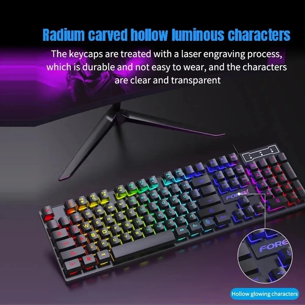 Kebidumei 104 key Backlit Mech - Gaming Keyboard Half ulasan dan harga