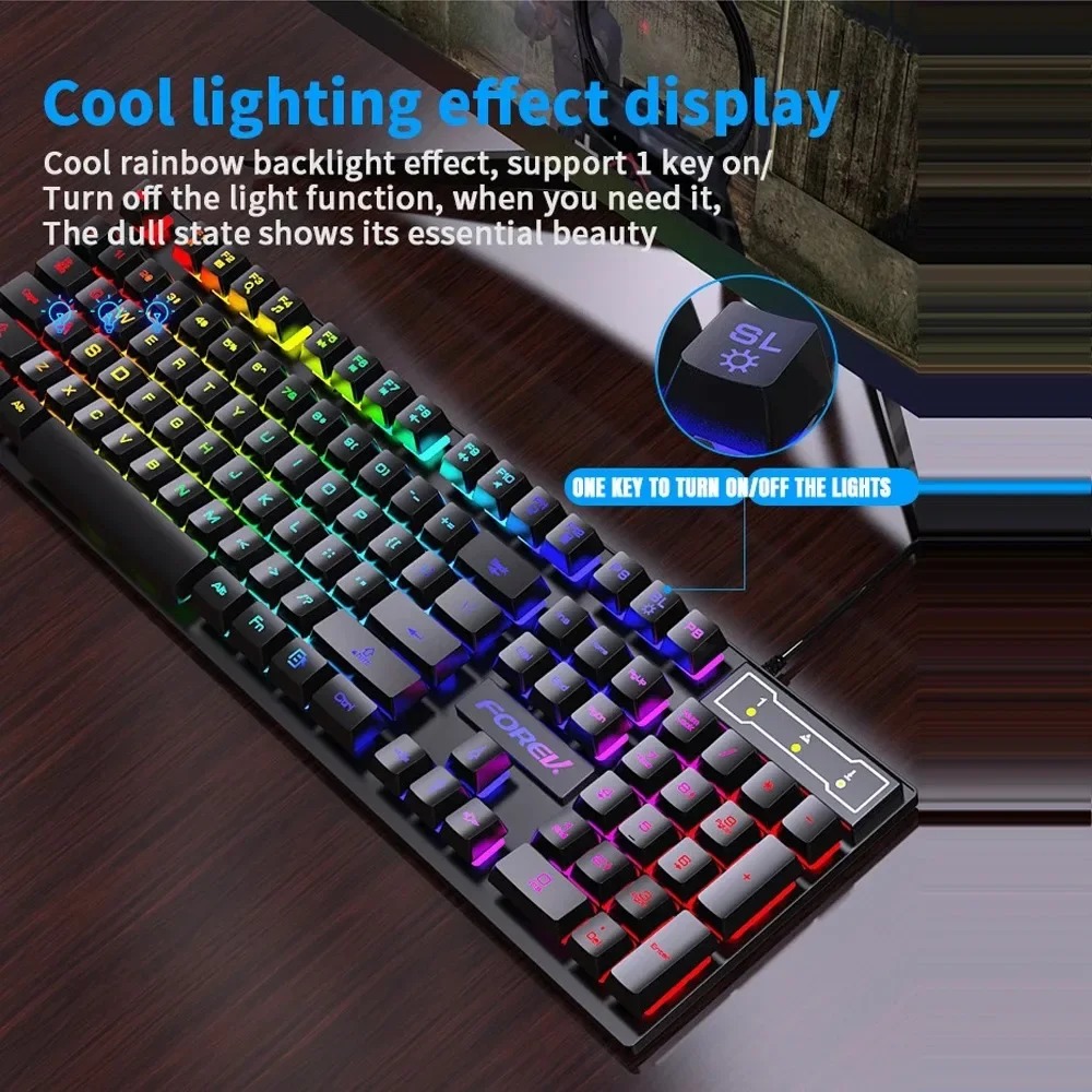 Kebidumei 104 key Backlit Mech - Gaming Keyboard Half ulasan dan harga
