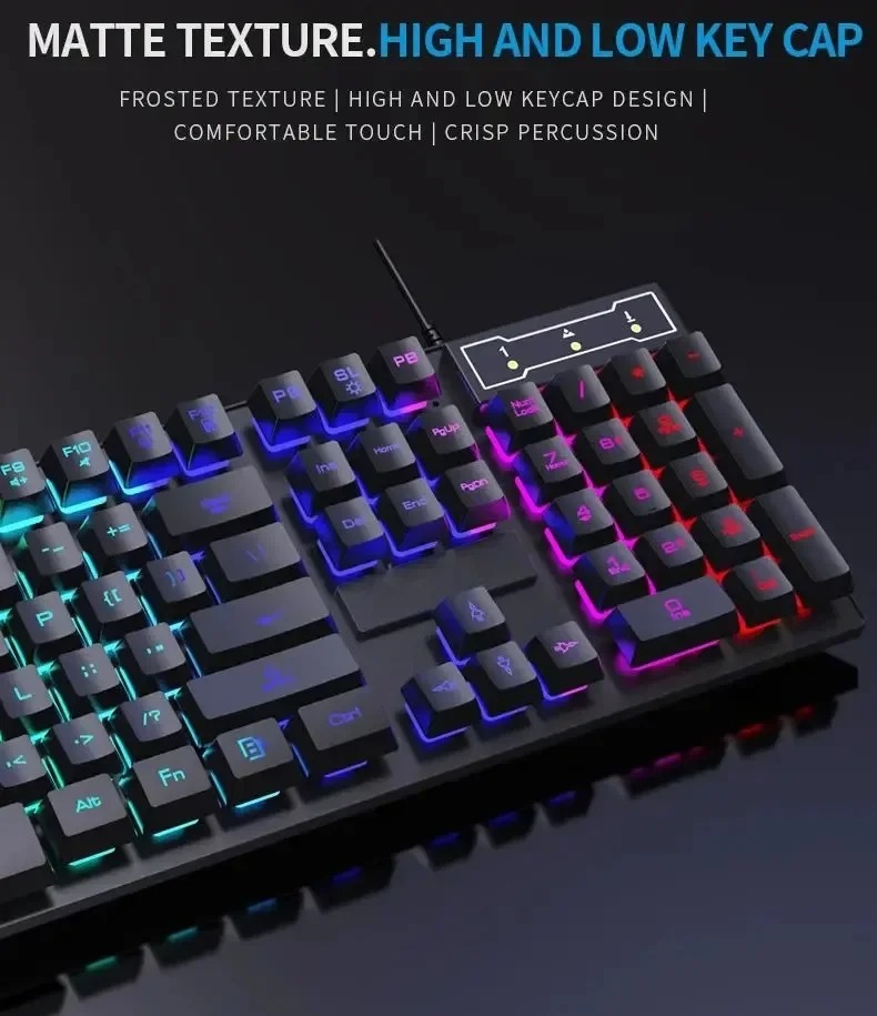 Kebidumei 104 key Backlit Mech - Gaming Keyboard Half ulasan dan harga