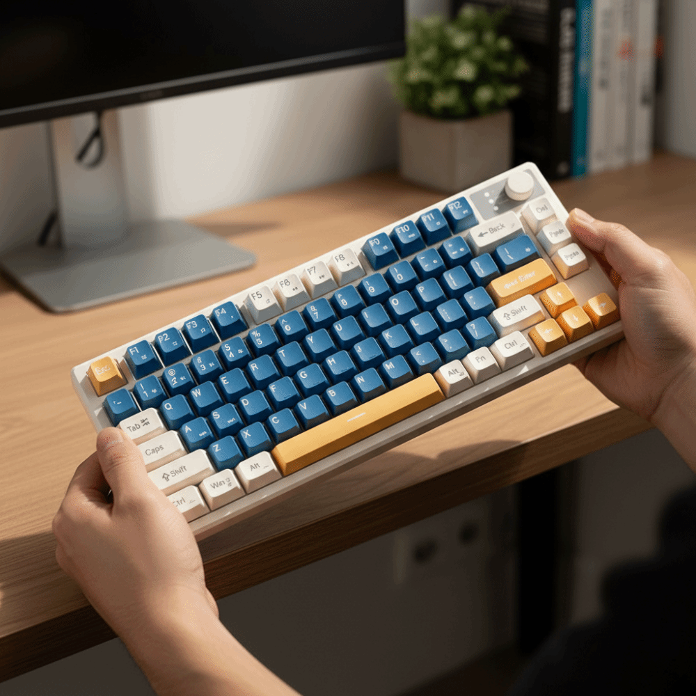 Wired Connection Gaming Mechan - Gaming Keyboard That Is Quiet ulasan dan harga