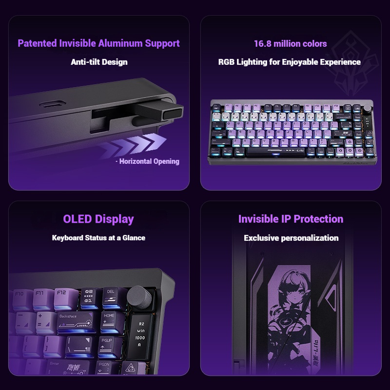 Colorful StarChase 87 Magnetic - Gaming Keyboard Mechanical ulasan dan harga